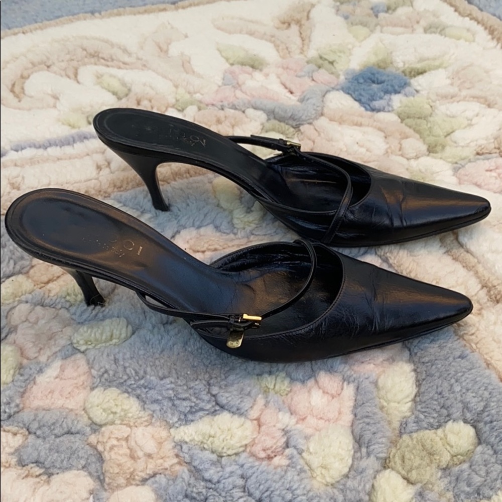 Vintage Gucci mules